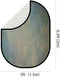 Kate Double-face Abstrait Bleu Gris/Mur de briques Blanc Toile de fond Pliable 5x6.5pi(1.5x2m) - Kate Backdrop FR