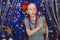 Katebackdrop£ºKate blue red star backdrop for cake smash Backdrop designed by Studio Gumot