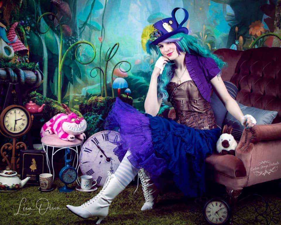 Kate Children Fairy Tale Wonderland Forest Mushrooms Backdrops - Katebackdrop