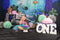 Katebackdrop£ºKate mermaid under sea 1st birthday cake smash summer backdrop designed by studio gumot