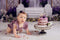 Kate Lavande Pâques Printemps Anniversaire Mur en bois Toile de fond pour la photographie - Kate Backdrop FR