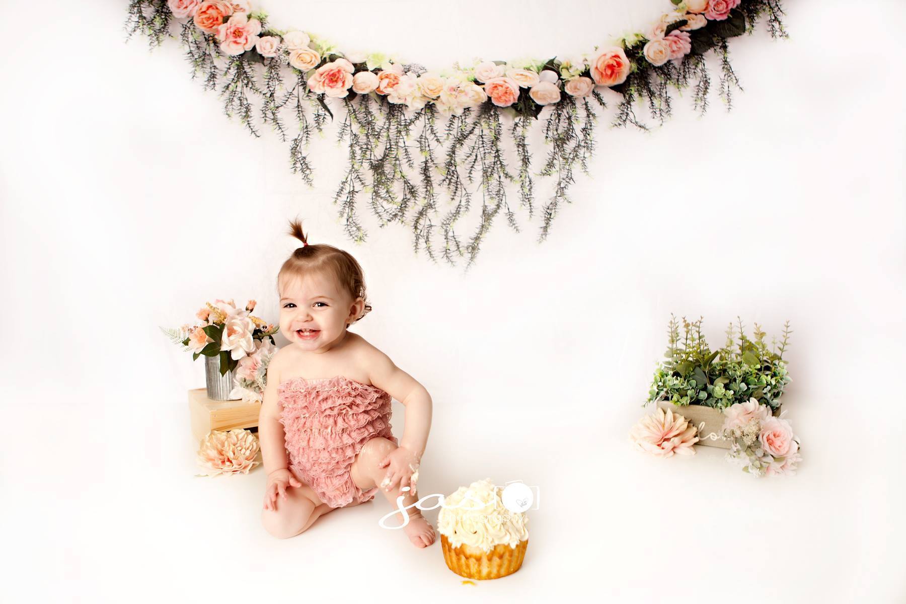 Kate Rose Guirlande Fête des mères Toile de fond pour la photographie - Kate Backdrop FR