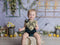Kate Citron Bois rétro Blanc Printemps Marguerites Toile de fond pour la photographie - Kate Backdrop FR