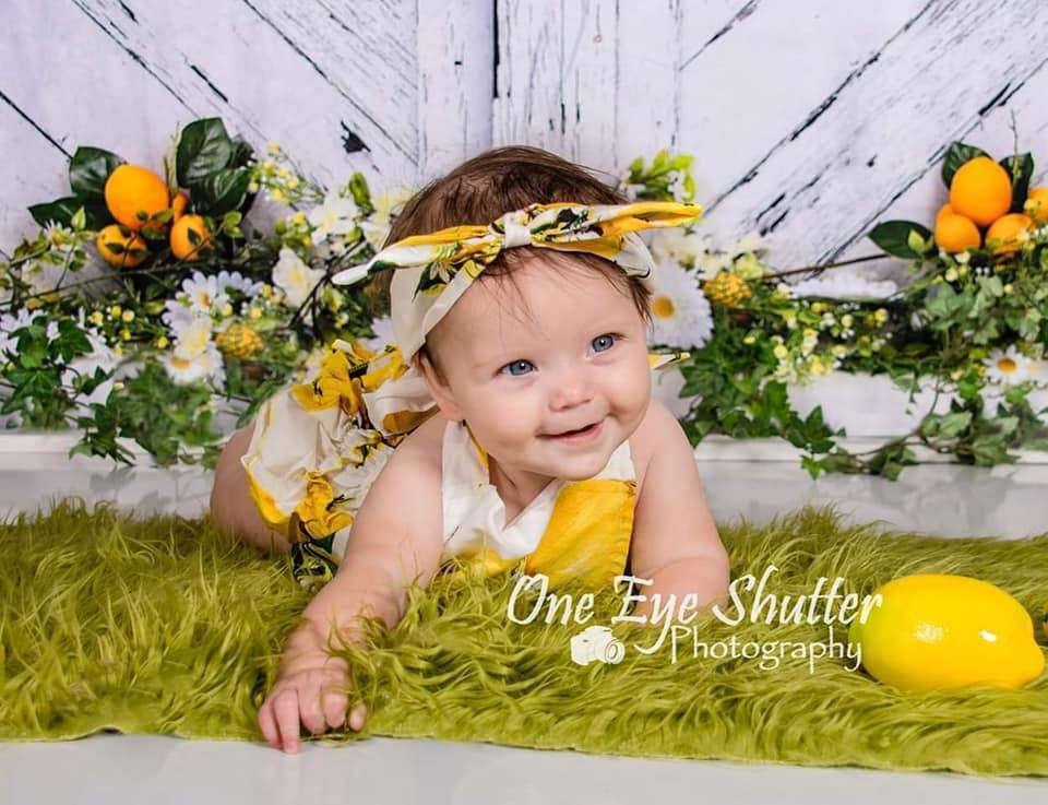 Kate Citron Marguerite Été Bois Rétro Toile de fond pour la photographie - Kate Backdrop FR
