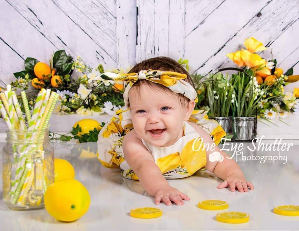 Kate Citron Marguerite Été Bois Rétro Toile de fond pour la photographie - Kate Backdrop FR