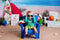 Katebackdrop鎷㈡綖Kate Beach Day Sea Summer Backdrop for Photography Designed by Megan Leigh Photography