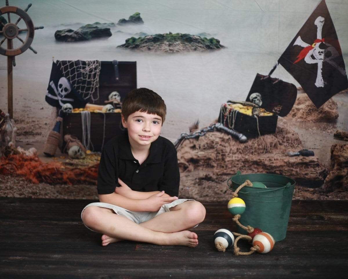 Katebackdrop£ºKate Summer Sea Pirate backdrop designed by studio gumot