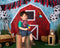 Katebackdrop£ºKate Barnyard Fun Balloons Children Backdrops Designed by Arica Kirby