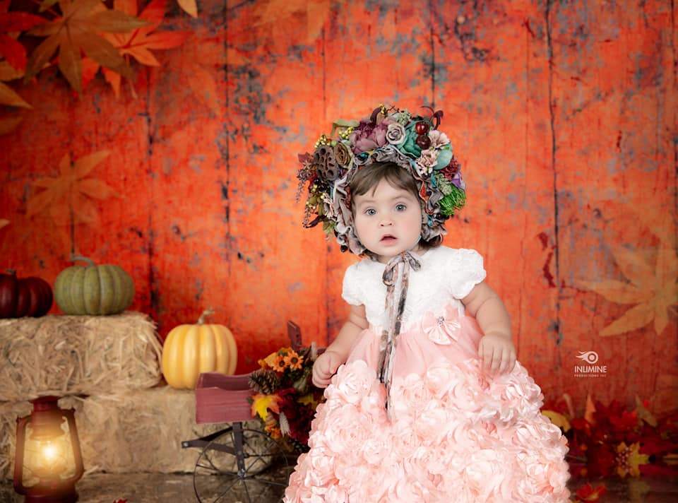 Katebackdrop£ºKate Autumn Maple Leaf Wooden Backdrops for Photography