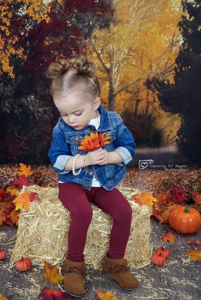Katebackdrop£ºKate Autumn's Walk Backdrop for Fall Designed By Rose Abbas