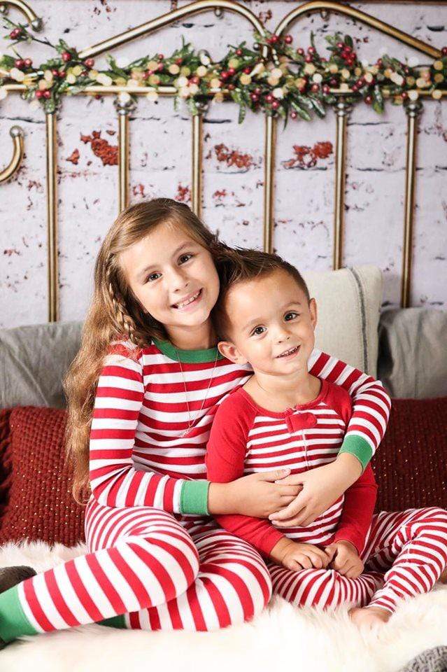 Katebackdrop£ºKate Christmas Brass Headboard Backdrop for Photography Designed By Erin Larkins