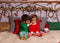 Katebackdrop£ºKate Christmas Brass Headboard Backdrop for Photography Designed By Erin Larkins