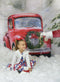 Katebackdrop£ºKate Christmas Snowy Red Car Backdrop for Photography