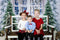 Katebackdrop£ºKate Christmas Trees Window Snow View Backdrop Designed By Jerry_Sina