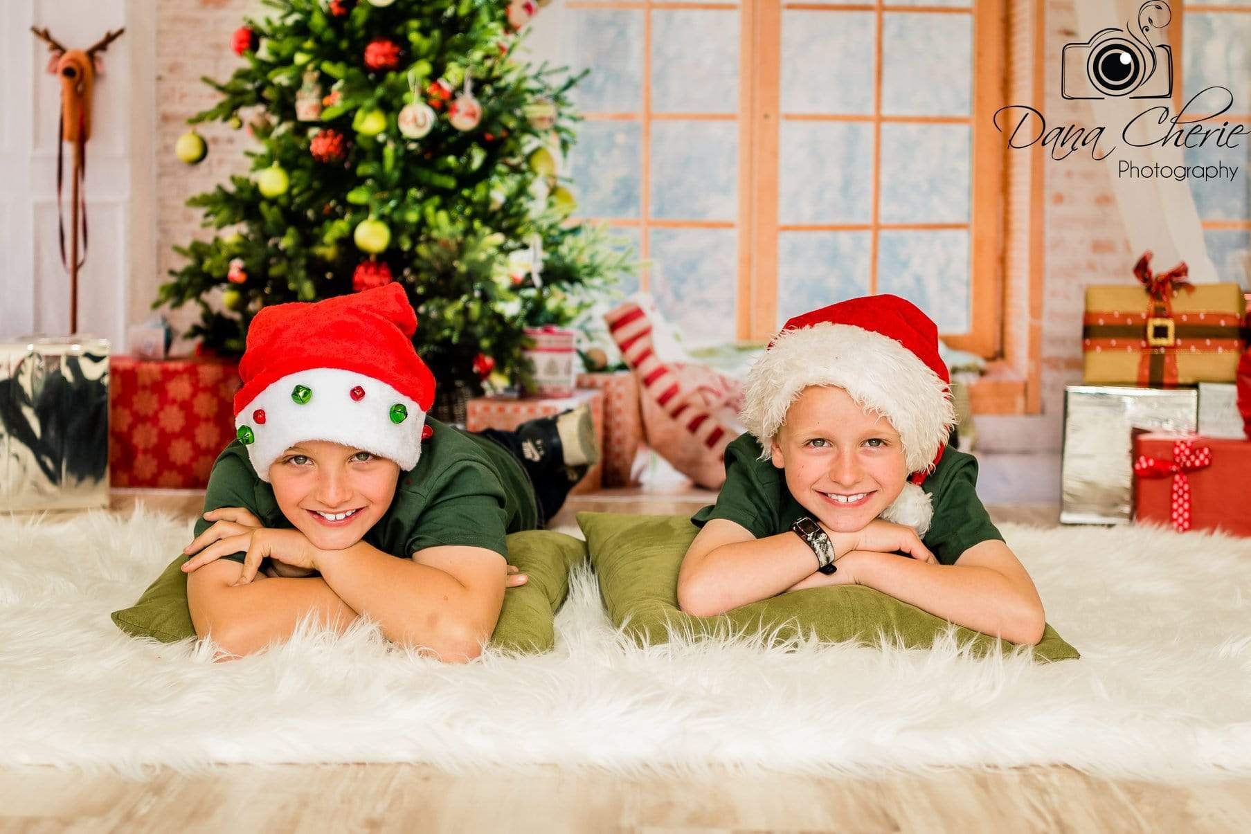 Katebackdrop£ºKate Christmas Gifts Room Decoration Window View Backdrop