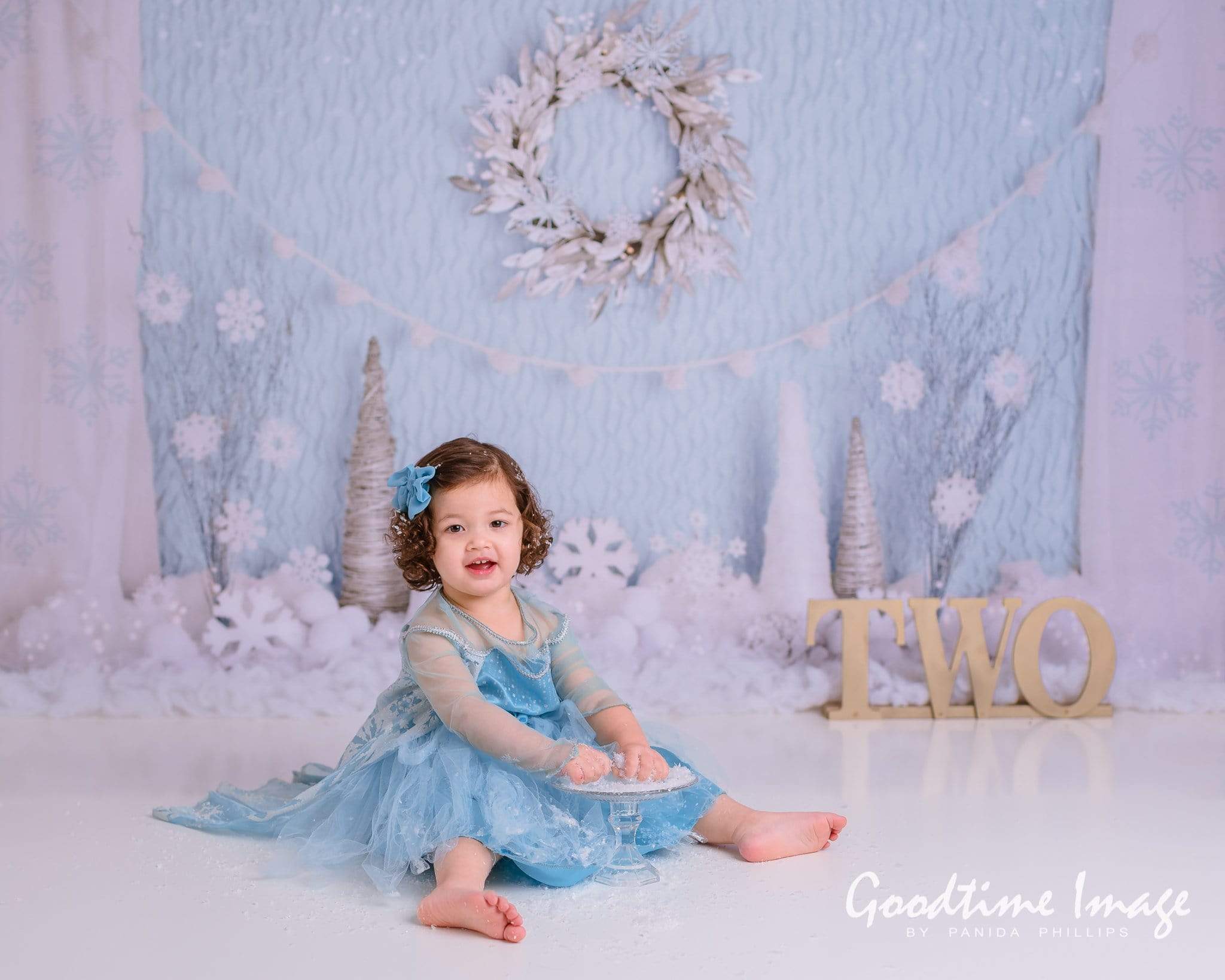 Katebackdrop£ºKate Winter Onederland Snowflake Backdrop Designed By Mandy Ringe Photography