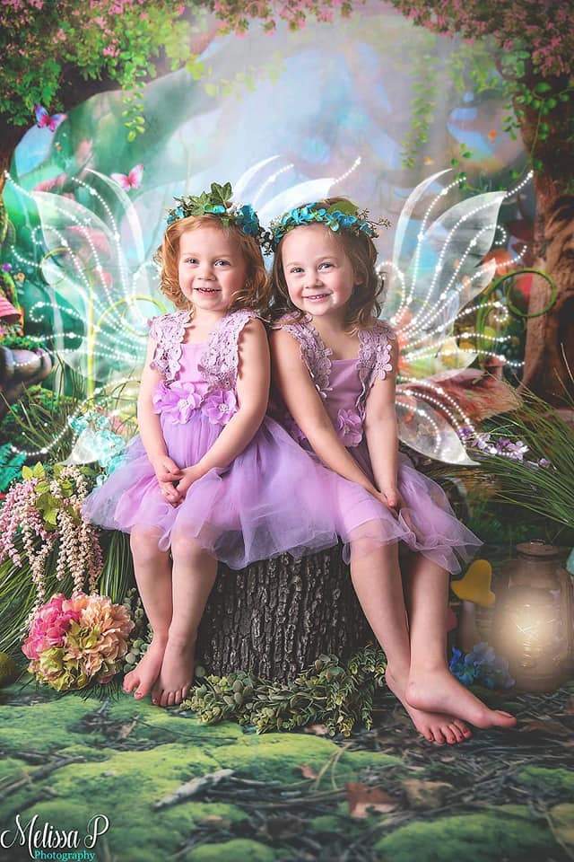 Kate Children Fairy Tale Wonderland Forest Mushrooms Backdrops - Katebackdrop