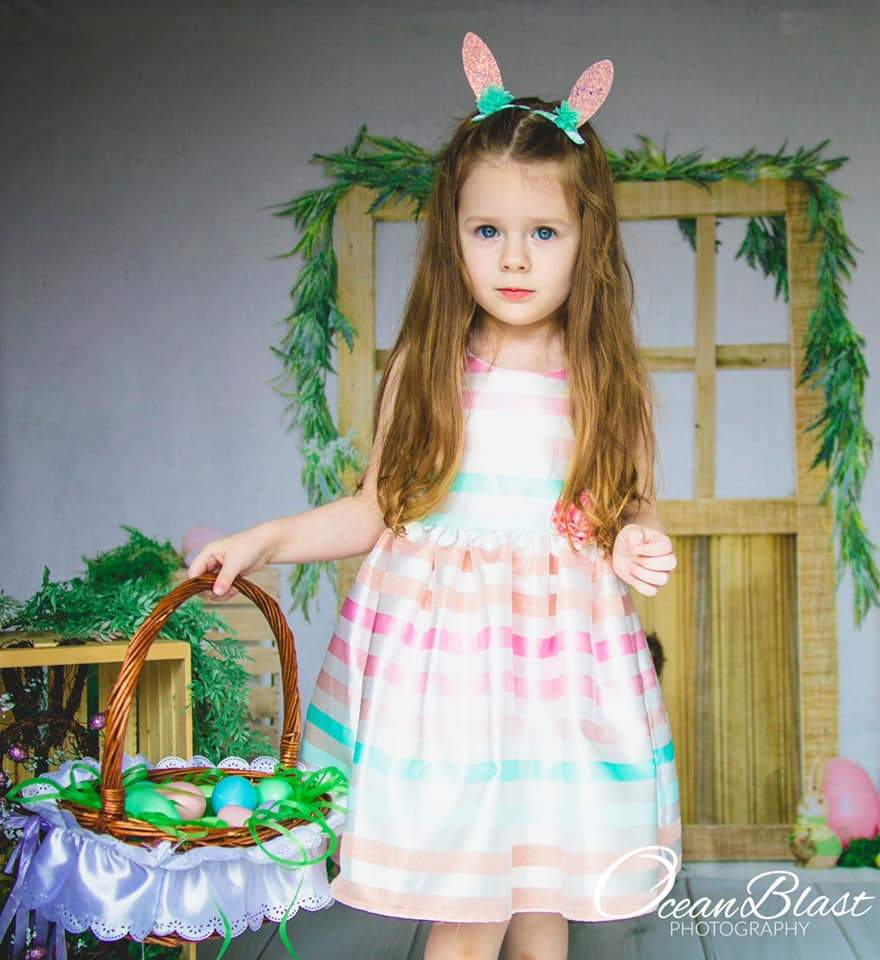 Katebackdrop£ºKate Easter Barn Door Spring Decoration Backdrop