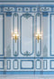 Kate Toile de fond de mariage mur bleu rétro pour la photographie - Kate Backdrop FR