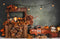 Kate Marché Automne Halloween Camion Toile de fond conçu par Rose Abbas - Kate Backdrop FR