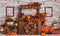 Kate Halloween Citrouille Automne Toile de fond conçu par Rose Abbas - Kate Backdrop FR