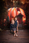 Kate Halloween Lumières Citrouille Automne Toile de fond pour la photographie - Kate Backdrop FR
