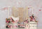Kate Anniversaire Fleurs Boho Cake Smash Toile de fond Conçu par Emetselch - Kate Backdrop FR
