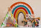 Kate Boho Arc-en-ciel Anniversaire Cake smash Toile de fond conçue par Emetselch - Kate Backdrop FR
