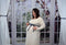 Kate Printemps Extérieur Fenêtre Blanc Toile de fond conçue par Chain Photographie - Kate Backdrop FR