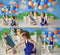 Kate Anniversaire Chien Bleu Toile de fond conçue par Mandy Ringe - Kate Backdrop FR