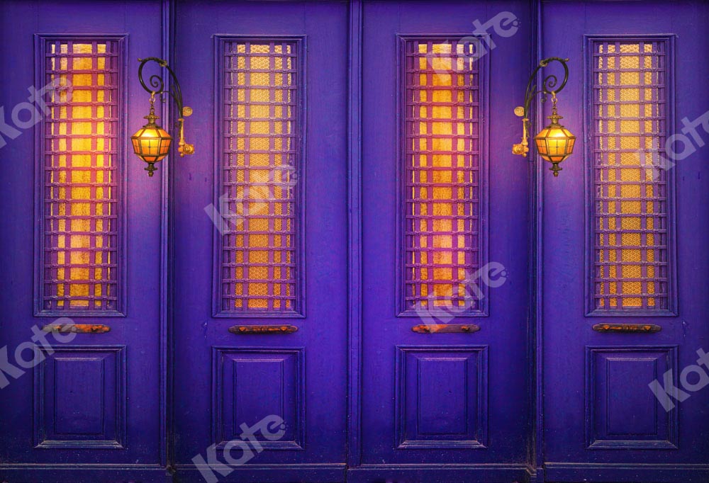 Kate Toile de fond de la veilleuse de la porte violette Conçu par Chain Photographie