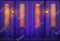 Kate Toile de fond de la veilleuse de la porte violette Conçu par Chain Photographie - Kate Backdrop FR