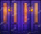 Kate Toile de fond de la veilleuse de la porte violette Conçu par Chain Photographie - Kate Backdrop FR