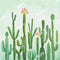 Kate Toile de fond de cactus de plante verte conçue par Uta Mueller Photographie - Kate Backdrop FR