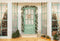 Kate Fenêtre Sapin de Noël Blanc Porte Toile de fond Conçu par Chain Photographie - Kate Backdrop FR