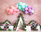 Kate Ballons Papillon Boho Printemps Toile de fond conçue par Megan Leigh - Kate Backdrop FR