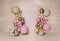 Kate Anniversaire Ballons Rose Toile de fond conçue par Uta Mueller Photographie - Kate Backdrop FR