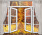 Kate Automne Forêt Porte Rideau Toile de fond pour la photographie - Kate Backdrop FR