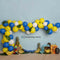 Kate Ballons Anniversaire Tropical Fruits Toile de fond conçu par Melissa King - Kate Backdrop FR