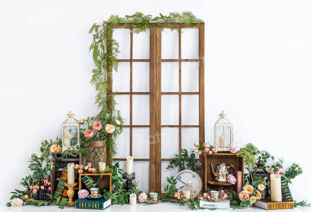 Kate Jardin Fleurs Printemps Cake smash Toile de fond conçue par Emetselch - Kate Backdrop FR