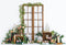 Kate Jardin Fleurs Printemps Cake smash Toile de fond conçue par Emetselch - Kate Backdrop FR
