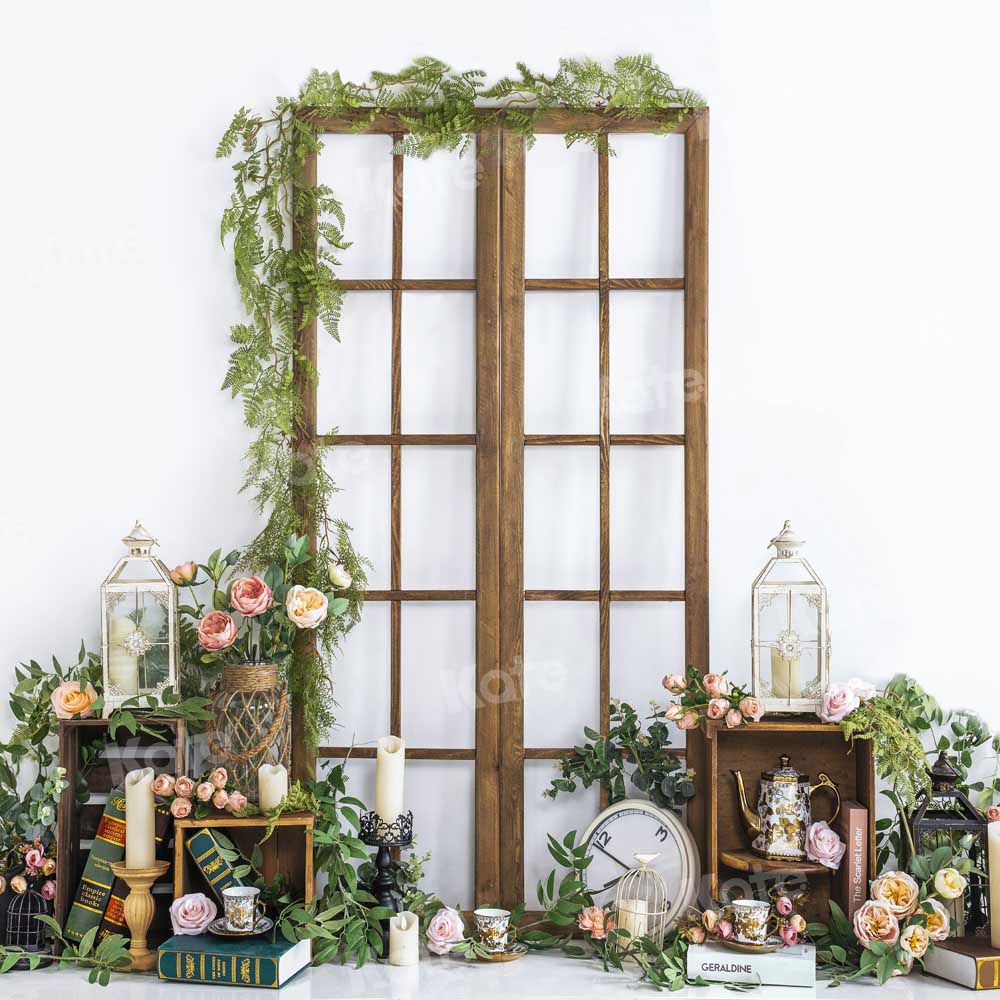 Kate Jardin Fleurs Printemps Cake smash Toile de fond conçue par Emetselch - Kate Backdrop FR