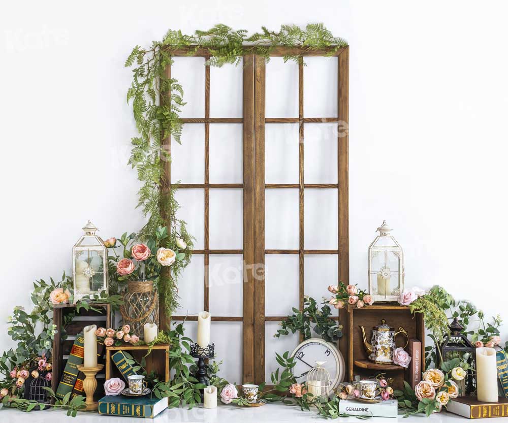 Kate Jardin Fleurs Printemps Cake smash Toile de fond conçue par Emetselch - Kate Backdrop FR