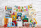 Kate Retour à l'école Enfants Mur de briques Toile de fond conçu par Emetselch - Kate Backdrop FR