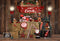Kate Bois Pain d'épice Noël Chocolat chaud Toile de fond pour la photographie - Kate Backdrop FR