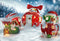 Kate Théière Cacao chaud Noël Neige Toile de fond pour la photographie - Kate Backdrop FR