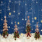 Kate Sapin de Noël Neige Étoile Nuage Bleu Toile de fond conçu par Emetselch - Kate Backdrop FR