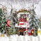 Kate Neige Cacao chaud Noël Hiver Toile de fond Conçu par Chain Photographie - Kate Backdrop FR
