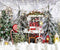 Kate Neige Cacao chaud Noël Hiver Toile de fond Conçu par Chain Photographie - Kate Backdrop FR
