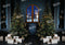 Kate Cadeaux Nuit Fenêtre Noël Bleu Toile de fond Conçu par Chain Photographie - Kate Backdrop FR